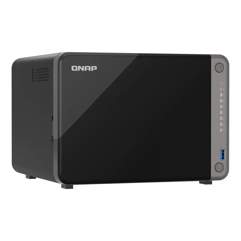 QNAP TS-AI642-8G NAS / saugojimo serveris Bokštinis ARM Cortex-A76 8 GB Juoda
