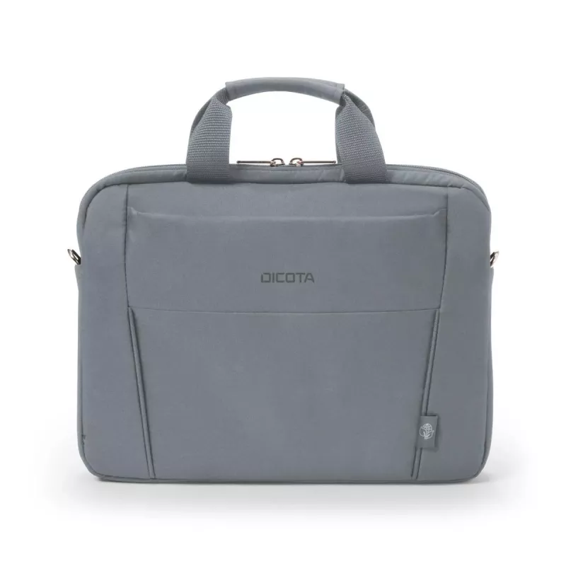 DICOTA Eco plonas Case Base – 11–12,5 col. nešiojamojo kompiuterio dėklas – pilkas / 300d RPET poliesteris