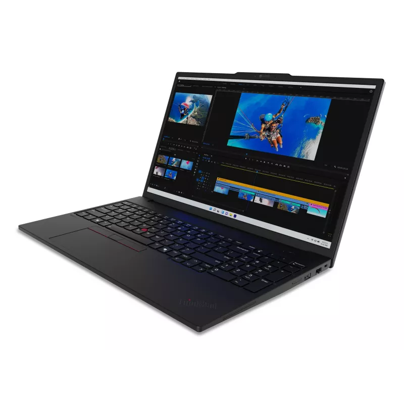 Lenovo ThinkPad P16s Gen 3 (Intel) Intel Core Ultra 7 155H mobilioji darbo stotis 40,6 cm (16 colių) WUXGA 32 GB DDR5-SDRAM 1 TB SSD Wi-Fi 6E (802.11ax) Windows 11 Pro German juoda