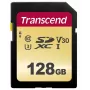 Flash atmintinė Transcend 128 GB SDXC UHS-I 500S