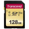 Flash atmintinė Transcend 128 GB SDXC UHS-I 500S