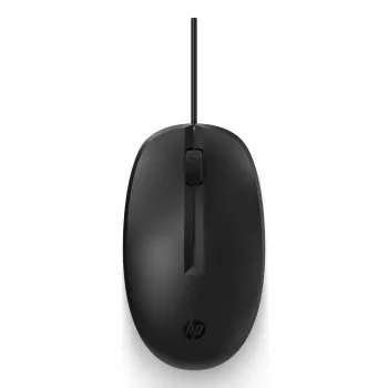 Pelė HP 125 optinė laidinė USB juoda