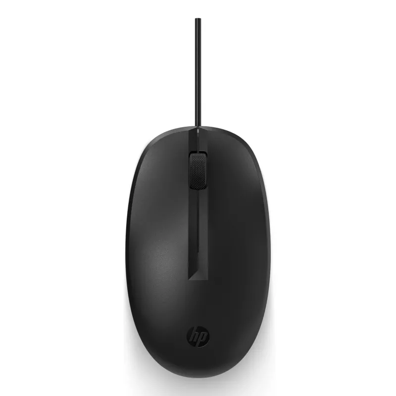 Pelė HP 125 optinė laidinė USB juoda