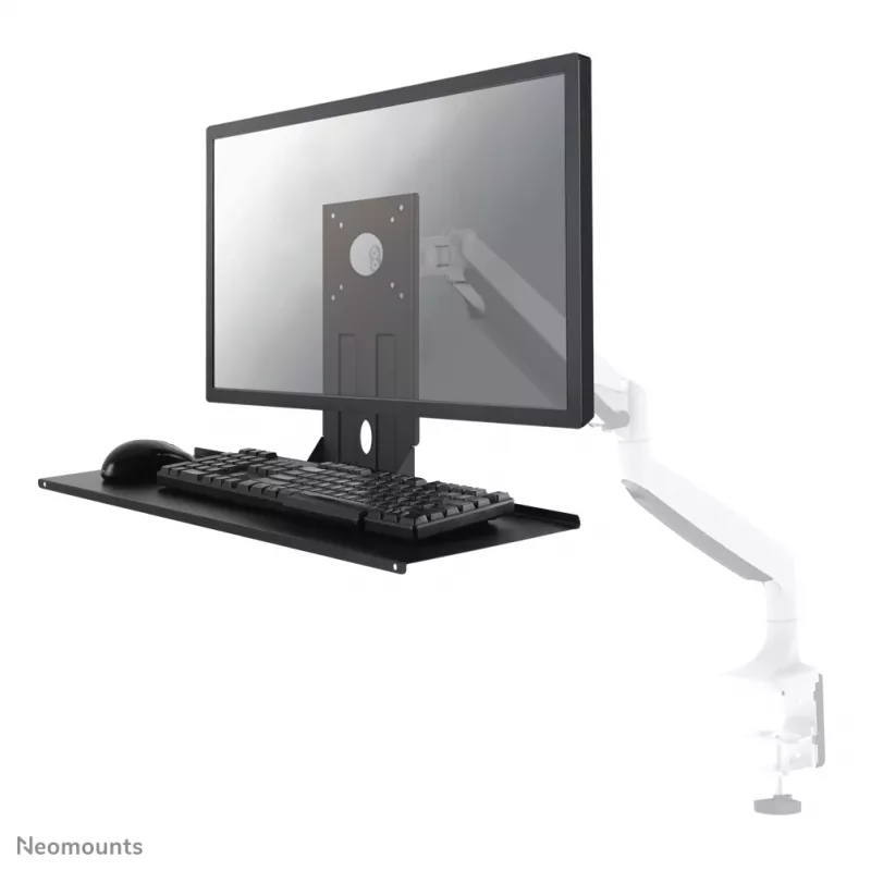 Neomounts KEYB-V200Juoda klaviatūros/pelės lentyna VESA montavimui - plotis 65 cm