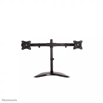 Neomounts NM-D335DBLACK Monitor stovas 10-27 colių, Spaustuvas/Laisvai pastatomas/Prakišamas, 8 kg, 25,4 cm (10 colių), 68,6 cm (27 coliai), 100 x 100 mm, Juoda