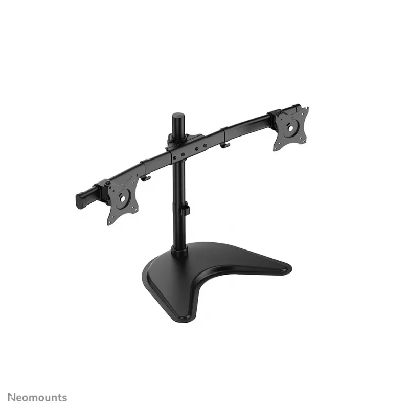 Neomounts NM-D335DBLACK Monitor stovas 10-27 colių, Spaustuvas/Laisvai pastatomas/Prakišamas, 8 kg, 25,4 cm (10 colių), 68,6 cm (27 coliai), 100 x 100 mm, Juoda