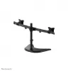 Neomounts NM-D335DBLACK Monitor stovas 10-27 colių, Spaustuvas/Laisvai pastatomas/Prakišamas, 8 kg, 25,4 cm (10 colių), 68,6 cm (27 coliai), 100 x 100 mm, Juoda