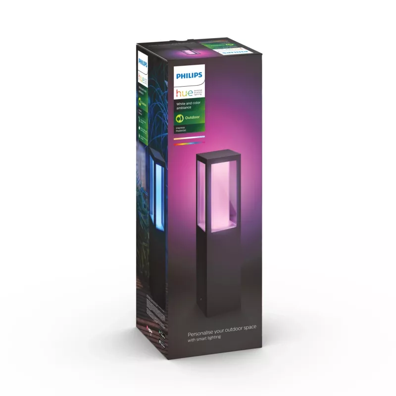 Philips Hue White and colour ambience IMPRESS LAUKO PAGRINDO ŠVIESTUVAS