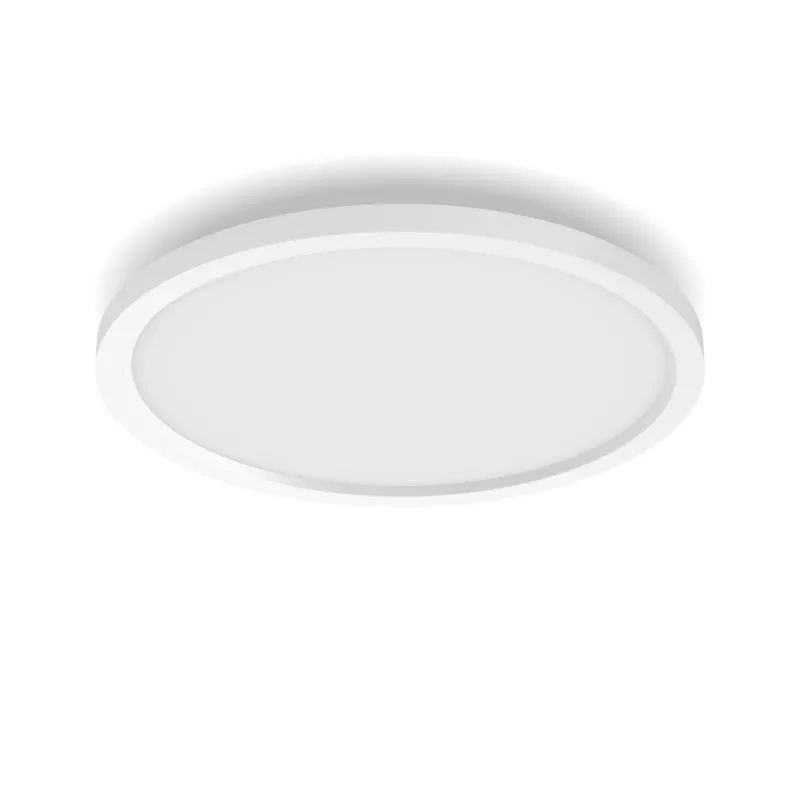 Philips Hue White and colour ambience Surimu Round Panel, išmanusis lubų šviestuvas, Bluetooth/Zigbee, balta, LED, nekeičiama (-os) lemputė (-ės), įvairiaspalvė