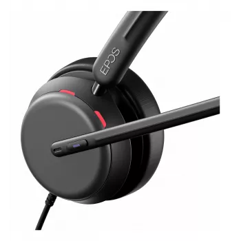 Lenovo 4Z21P85373 ausinės / headset Laidinės Galvos juosta Biuras/Skambučių centras USB Type-C / USB Type-A Juoda
