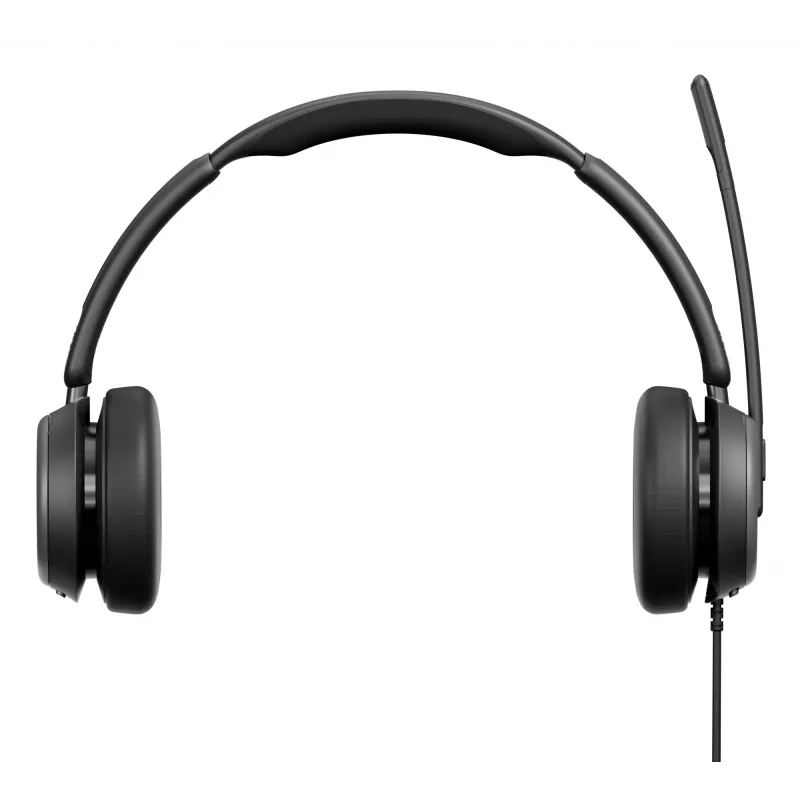 Lenovo 4Z21P85373 ausinės / headset Laidinės Galvos juosta Biuras/Skambučių centras USB Type-C / USB Type-A Juoda