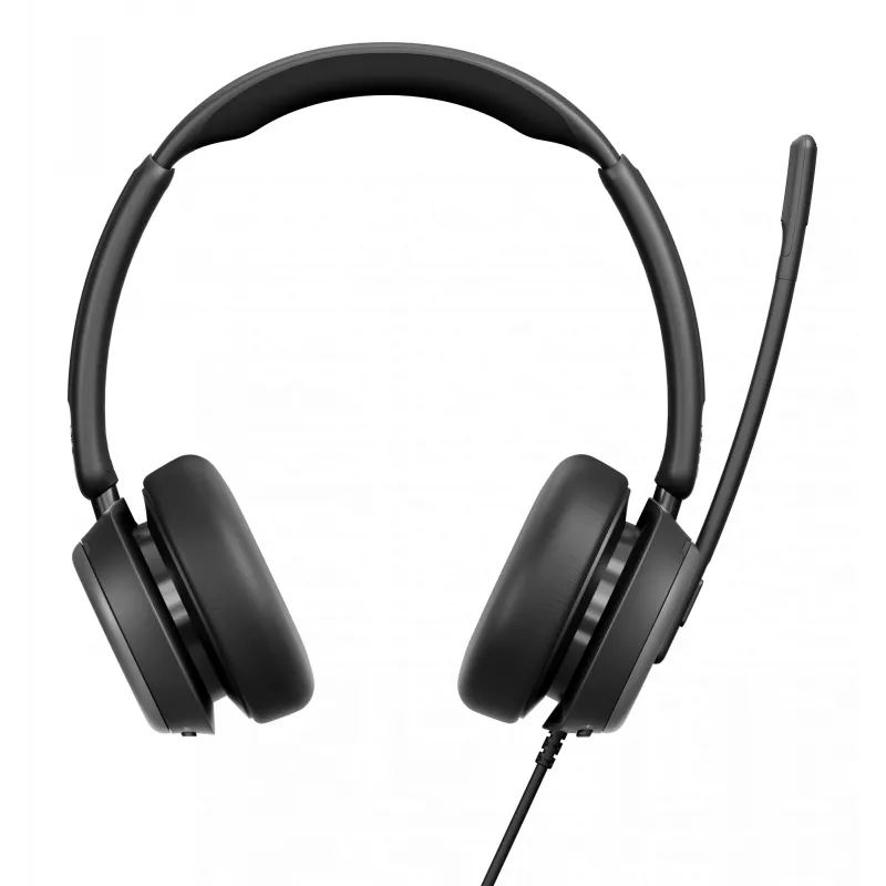 Lenovo 4Z21P85373 ausinės / headset Laidinės Galvos juosta Biuras/Skambučių centras USB Type-C / USB Type-A Juoda