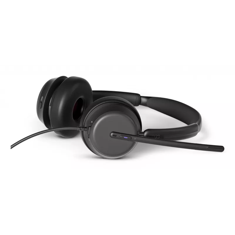 Lenovo 4Z21P85373 ausinės / headset Laidinės Galvos juosta Biuras/Skambučių centras USB Type-C / USB Type-A Juoda