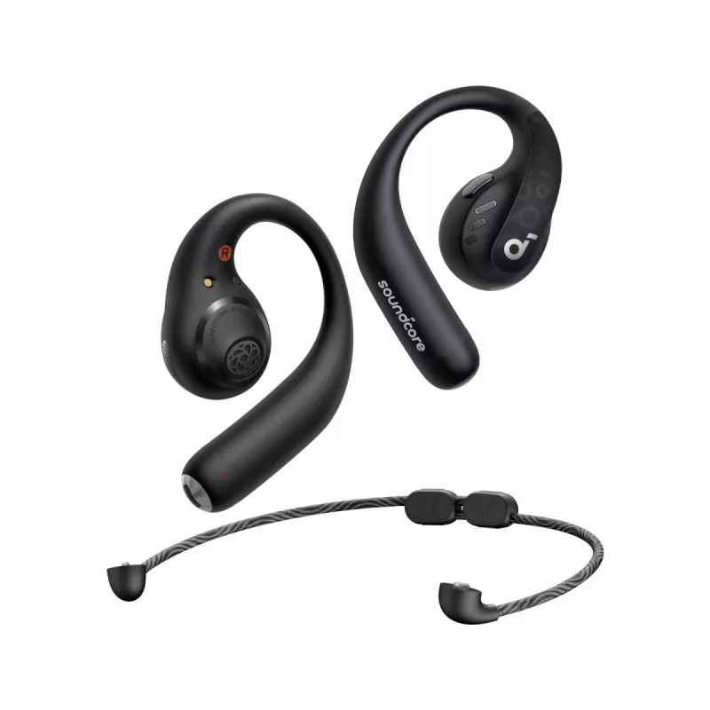 ANKER ausinės - Soundcore Aerofit Pro - Dynamic Juoda