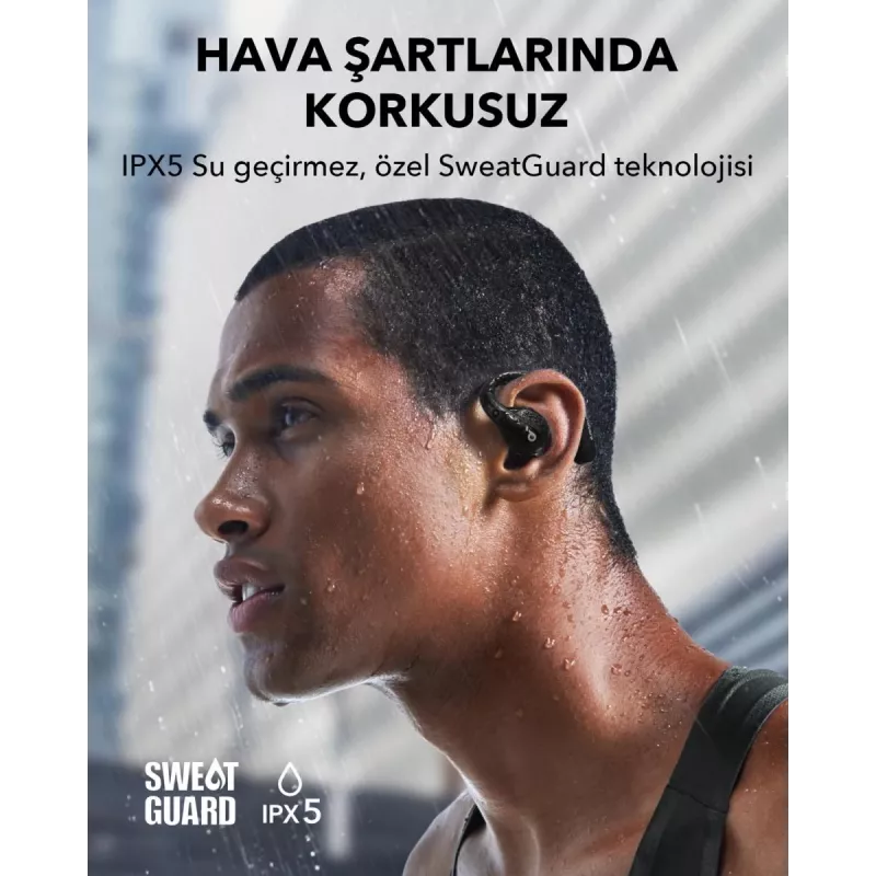ANKER ausinės - Soundcore Aerofit Pro - Dynamic Juoda