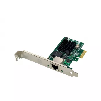 LevelOne Gigabit PCIe tinklo plokštė, komplekte žemo profilio laikiklis