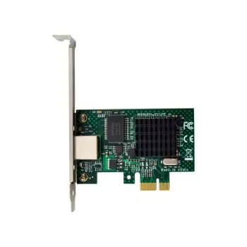 LevelOne Gigabit PCIe tinklo plokštė, komplekte žemo profilio laikiklis