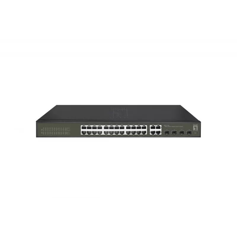 Valdomas jungiklis LevelOne Hilbert 28 prievadų Gigabit Smart Lite
