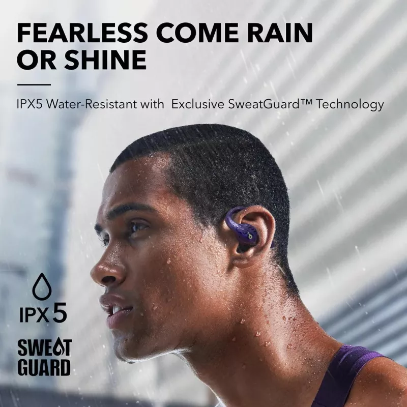 ANKER ausinės - Soundcore Aerofit Pro - Electrinė violetinė