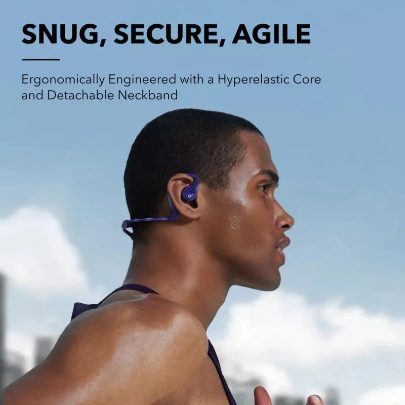 ANKER ausinės - Soundcore Aerofit Pro - Electrinė violetinė