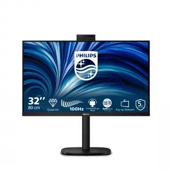 Philips 3000 serijos 32B2U3601H/00 kompiuterio monitorius 80 cm (31,5 col.) 2560 x 1440 pikselių Quad HD LCD juodas