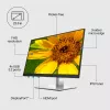 HP E-Series E24 G4 FHD Monitorius, 60,5 cm (23,8 colio), 1920 x 1080 pikselių, Full HD, LCD, 5 ms, juoda