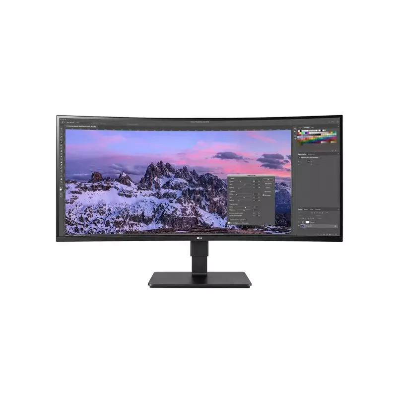 LG 35BN77CP-B.AEU kompiuterio monitorius 88,9 cm (35 colių) 3440 x 1440 Quad HD LED juodas