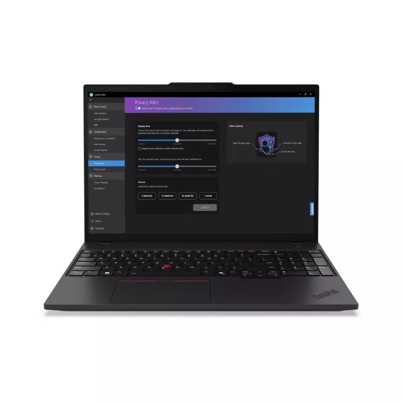 Lenovo ThinkPad T16 Gen 3 Intel Core Ultra 5 125U nešiojamas kompiuteris 40,6 cm (16 colių) WUXGA 16 GB DDR5-SDRAM 512 GB SSD Wi-Fi 6E (802.11ax) Windows 11 Pro juoda