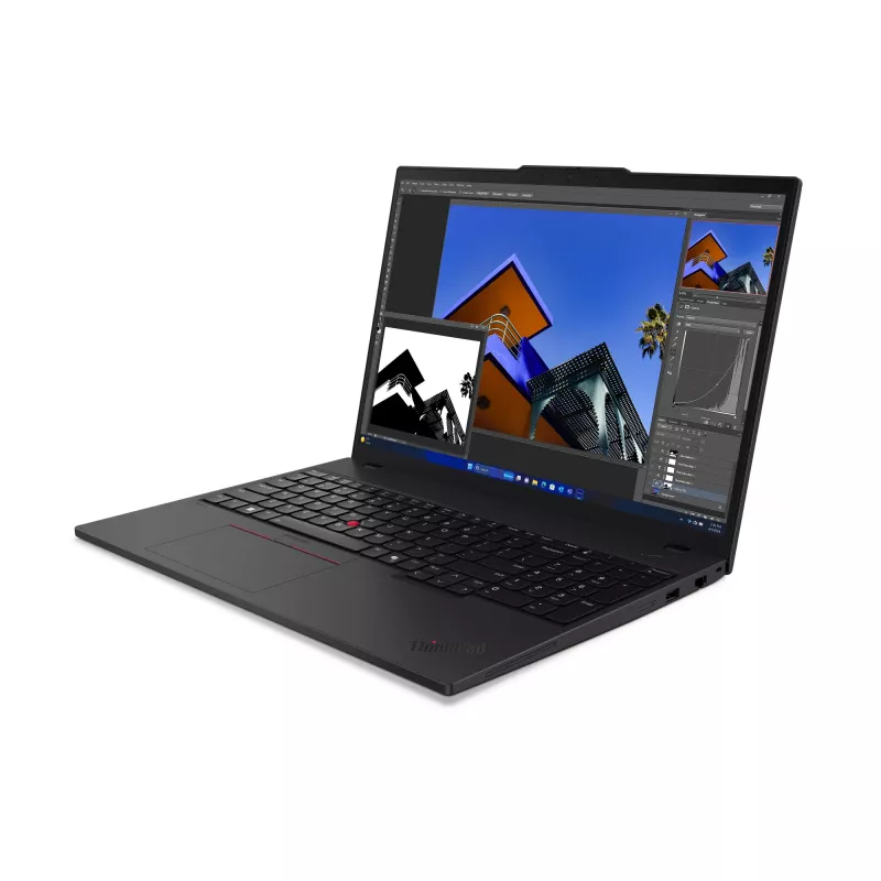 Lenovo ThinkPad T16 Gen 3 Intel Core Ultra 5 125U nešiojamas kompiuteris 40,6 cm (16 colių) WUXGA 16 GB DDR5-SDRAM 512 GB SSD Wi-Fi 6E (802.11ax) Windows 11 Pro juoda