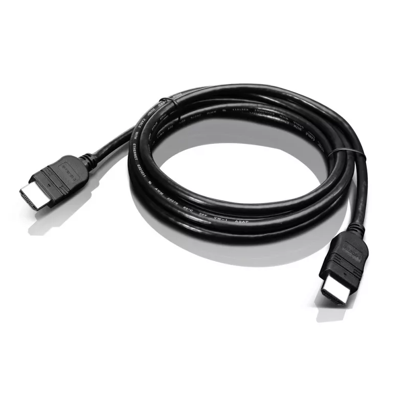 Lenovo 2.0m HDMI HDMI laidas 2 m HDMI Type A (Standard) Juodas