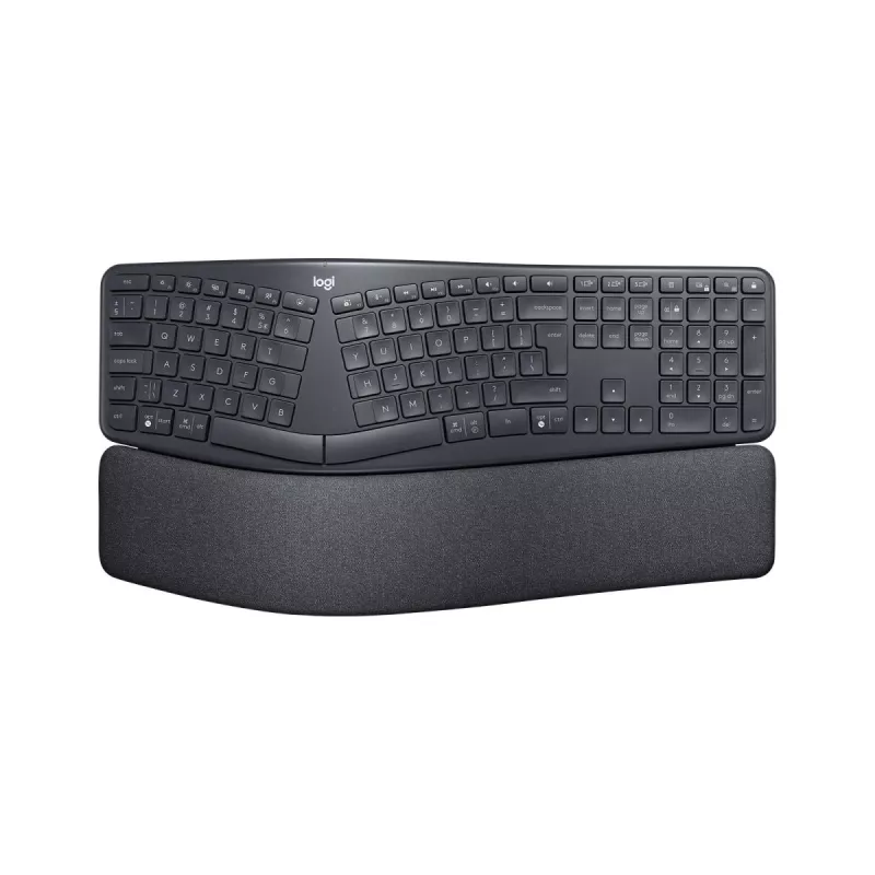 LOGITECH Ergo K860 - Belaidė išskirstyta klaviatūra Business Graphite Qwerty US Int'l