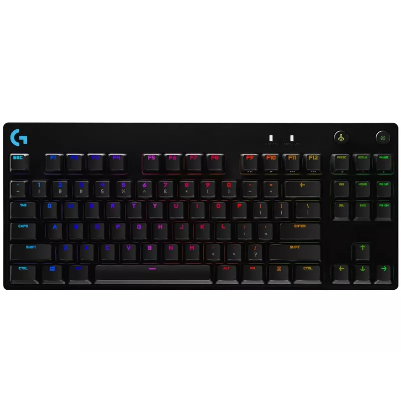 LOGITECH G PRO Mechaninė žaidimų klaviatūra, juoda, Qwerty, Pan Nordic