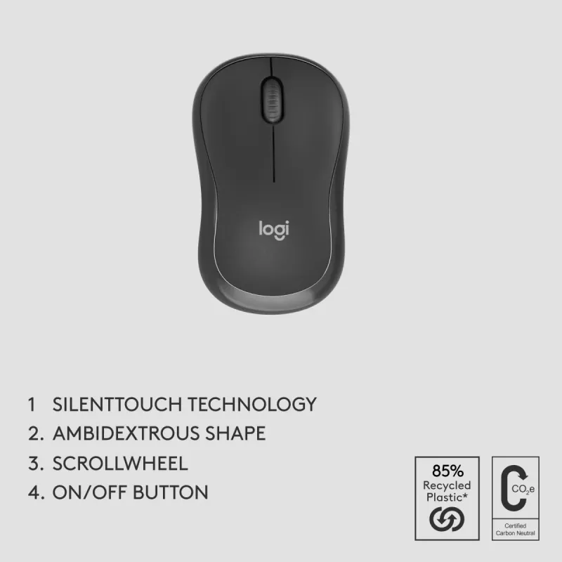 Logitech MK370 Combo for Business pilno dydžio belaidė klaviatūra ir pelė