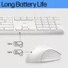 Belaidis klaviatūros ir pelės rinkinys HP 655 Full-size White