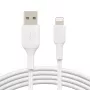 BELKIN Lightning į USB-A kabelis 1 m baltas