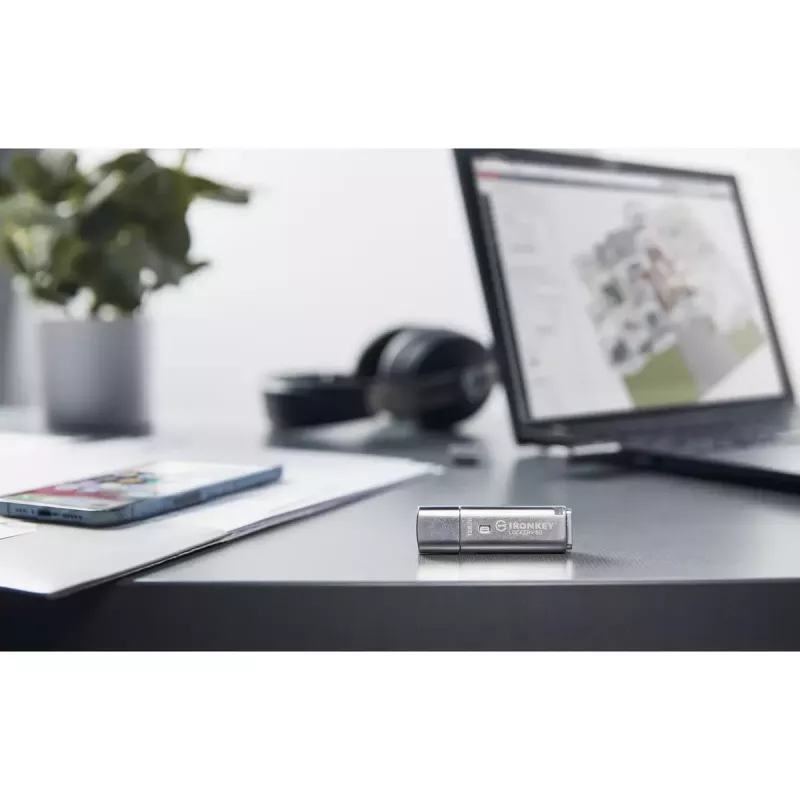 Kingston Technology IronKey 128GB IKLP50 AES USB, su 256 bitų šifravimu