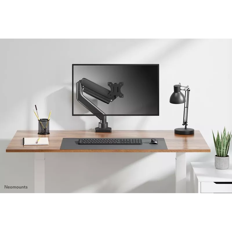 Neomounts DS70-450BL1 Monitor rankena 17-42 colių - dujinė spyruoklė - Topfix - 180° stabdymas
