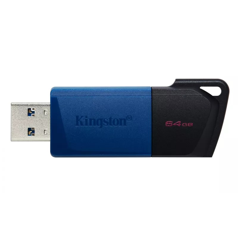 „Kingston Technology DataTraveler 64GB USB3.2 Gen 1 Exodia M“ (juoda + mėlyna) – 2 vnt.
