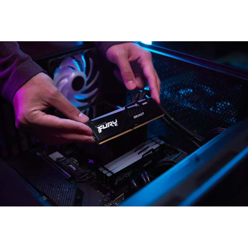 Kingston Technology FURY Beast 32GB 5600MT/s DDR5 CL40 DIMM (2 rinkinys) RGB