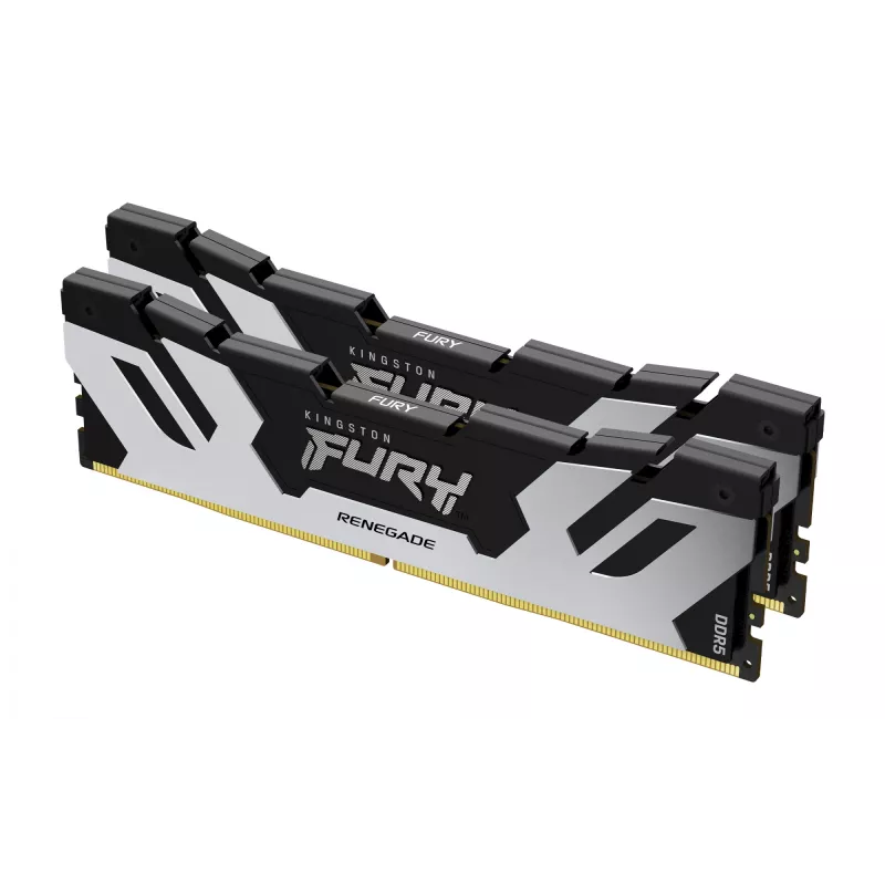 Kingston Technology FURY 32GB 7200MT/s DDR5 CL38 DIMM (2 rinkinys) Renegade Silver XMP