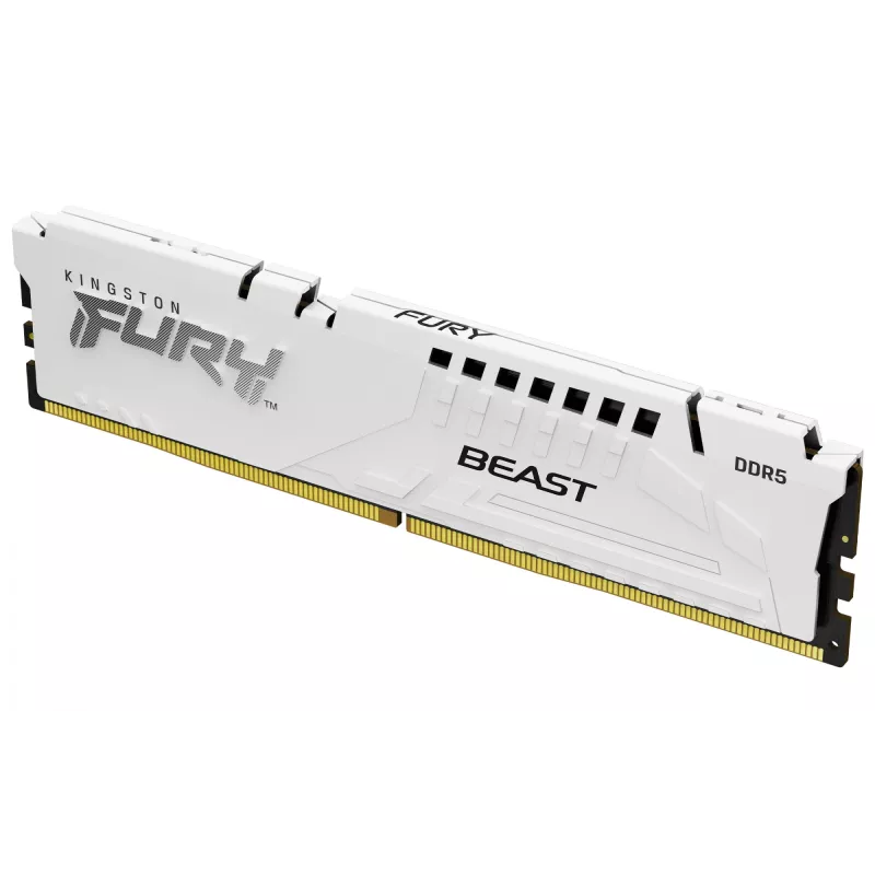 Kingston Technology FURY Beast 64GB 5600MT/s DDR5 CL36 DIMM (2 vnt. rinkinys) White EXPO