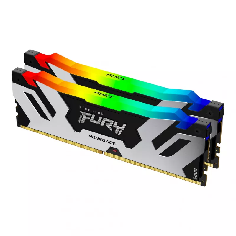 Kingston Technology FURY 96GB 6000MT/s DDR5 CL32 DIMM (2 rinkinys) Renegade RGB XMP