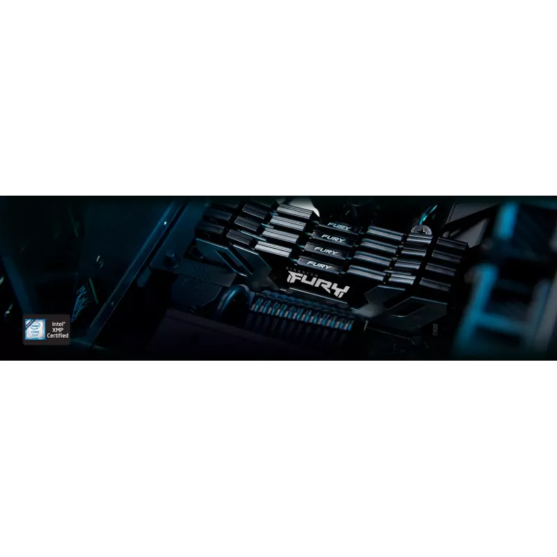 Kingston Technology FURY 48GB 6400MT/s DDR5 CL32 DIMM Renegade Sidabrinė XMP
