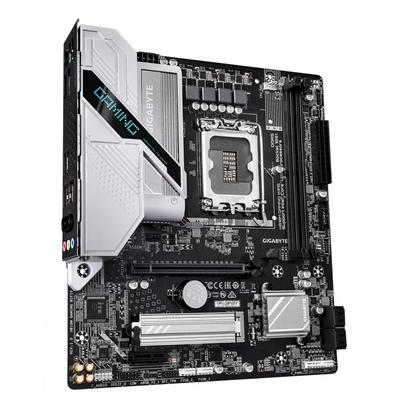 Motininė plokštė GIGABYTE H810M GAMING WIFI6, Intel Core Ultra, LGA 1851, Micro ATX