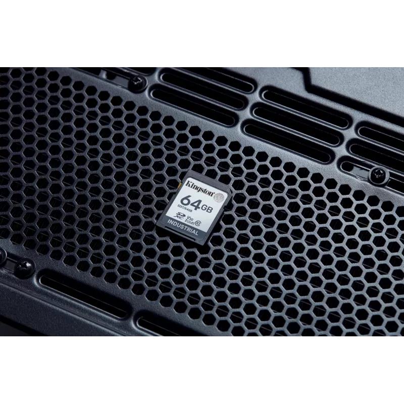 „Kingston Technology“ 64 GB SDXC pramoninė „flash“ atmintinė, UHS-I, pSLC