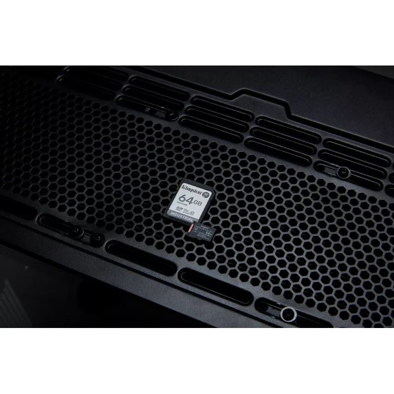 „Kingston Technology“ 64 GB SDXC pramoninė „flash“ atmintinė, UHS-I, pSLC