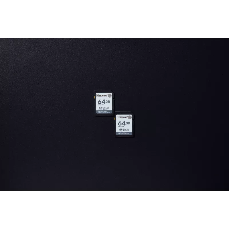 „Kingston Technology“ 64 GB SDXC pramoninė „flash“ atmintinė, UHS-I, pSLC