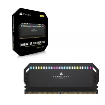 CORSAIR atmintis 32GB DDR5 (2x16GB) DRAM 6000MT/s CL30 AMD EXPO & Intel XMP atminties rinkinys Vengeance RGB