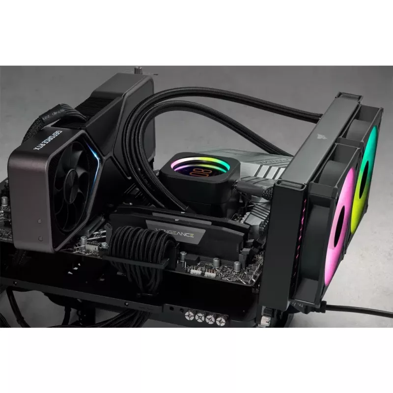 CORSAIR Memory 32GB (2x16gb) DDR5 Dram 6000mt/s CL36 AMD Expo & Intel Xmp atminties rinkinys Vengeance
