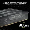 CORSAIR atmintis 32 GB (2x16 GB) DDR5 DRAM 7200 MT/s CL34 atminties rinkinys Vengeance – juoda